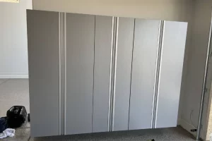 full edge handle tall cabinet from Slide-lok
