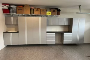 Slide-lok Stainless Cabinet System Job