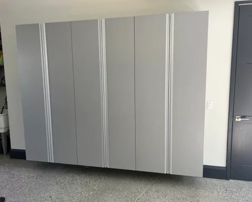 stainless full edge cabinet